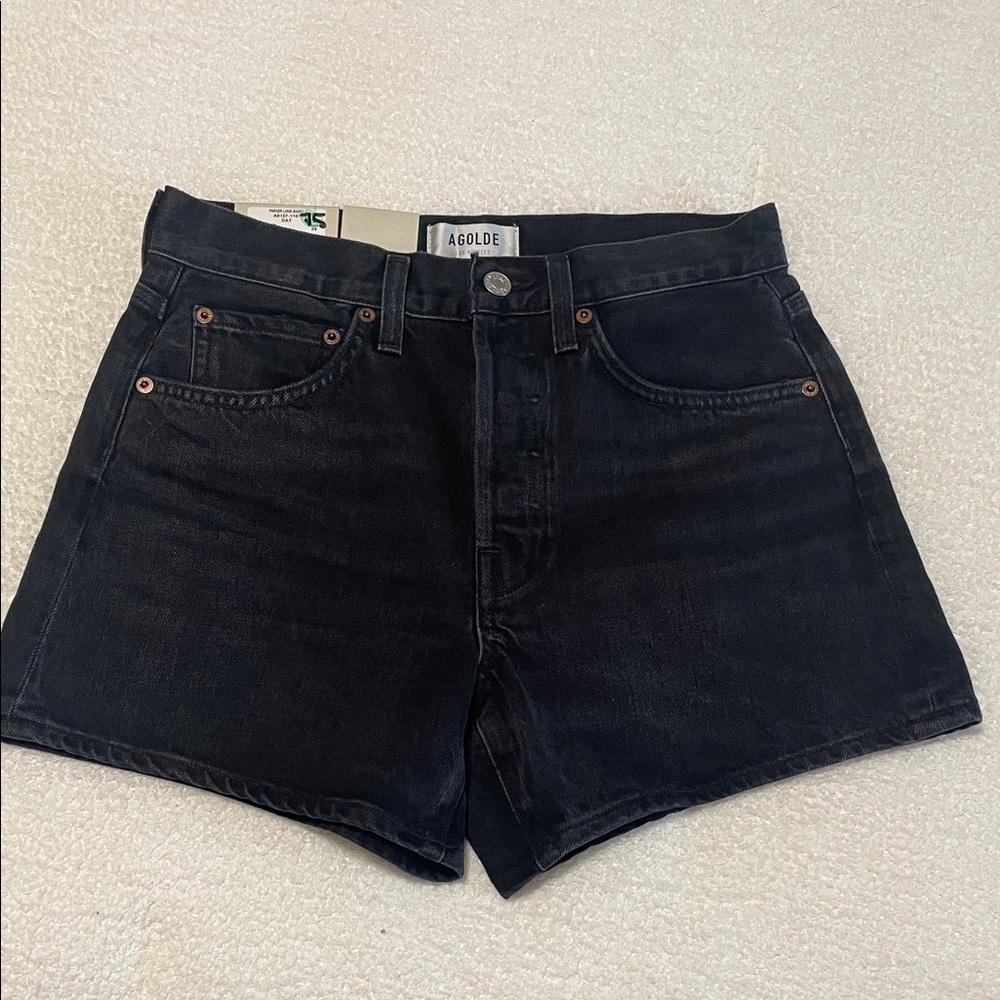 Agolde Women's Parker Long Jean Shorts